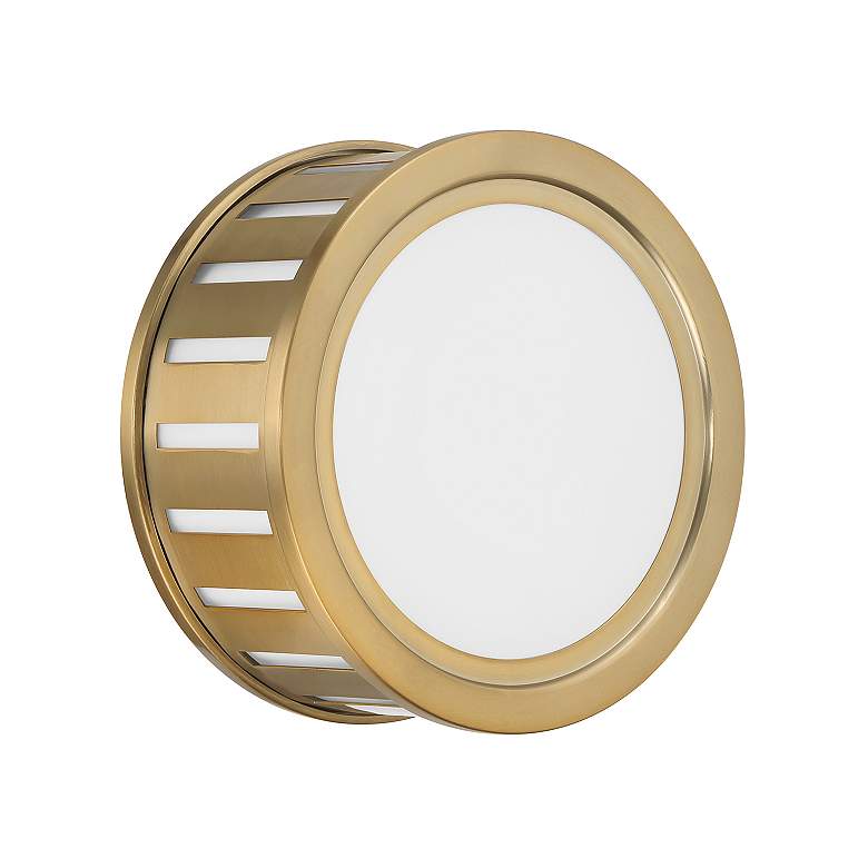 Image 3 Kendal 2 Light vibrant gold sconce more views