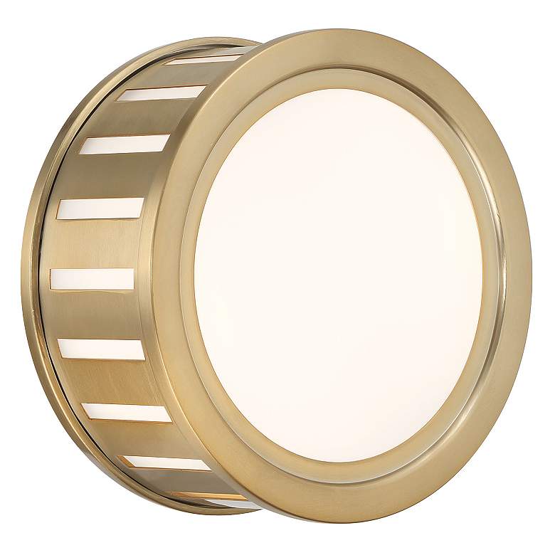 Image 6 Kendal 2 Light vibrant gold sconce more views