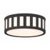 Kendal 3 Light Black Forged Ceiling Mount