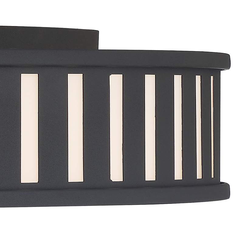 Image 5 Kendal 4 Light Black Forged Ceiling Mount more views