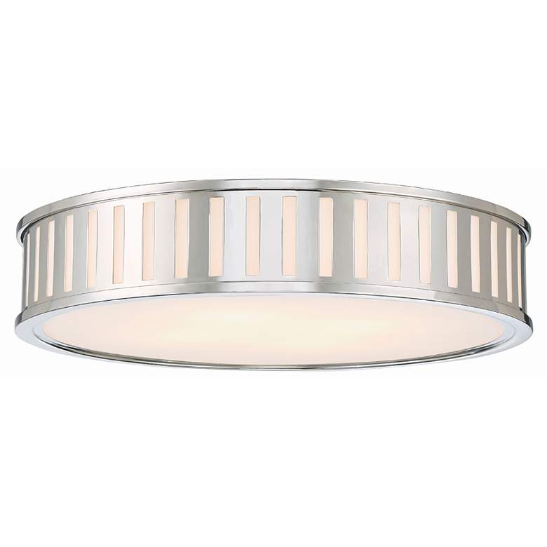 Image 1 Kendal 4 Light Polished Nickel Ceiling Mount