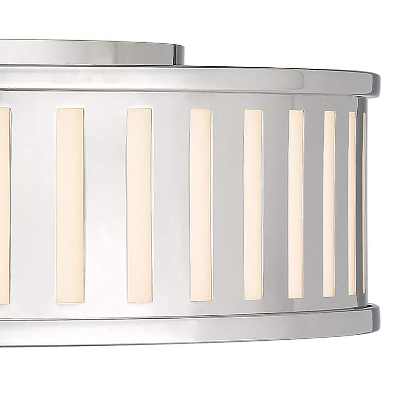 Image 5 Kendal 4 Light Polished Nickel Ceiling Mount more views