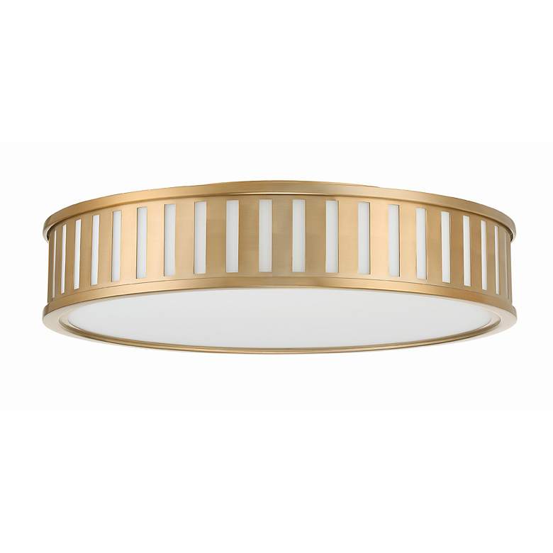 Image 2 Kendal 4 Light Vibrant Gold Ceiling Mount more views