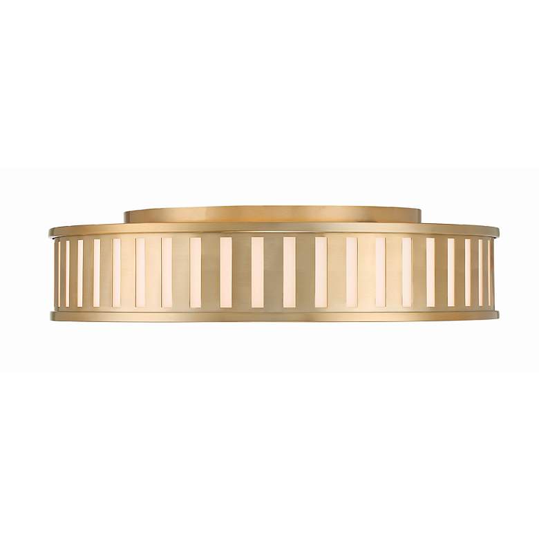 Image 3 Kendal 4 Light Vibrant Gold Ceiling Mount more views