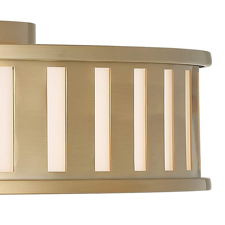Image 5 Kendal 4 Light Vibrant Gold Ceiling Mount more views