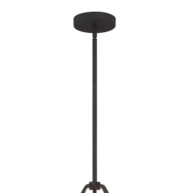 Image 6 Kendal 6 Light Black Forged Pendant more views