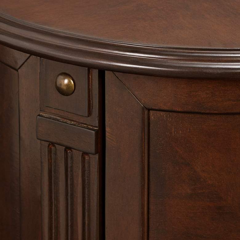 Image 3 Kendall 19" Wide Espresso Small Round Accent Table more views