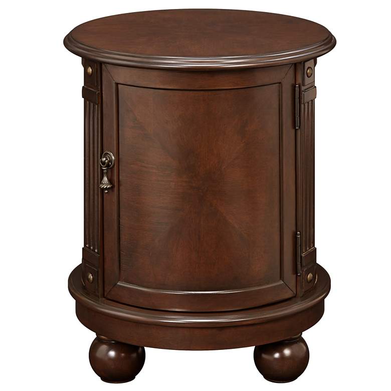 Image 7 Kendall 19 inch Wide Espresso Small Round Accent Table more views