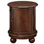 Kendall 19" Wide Espresso Small Round Accent Table