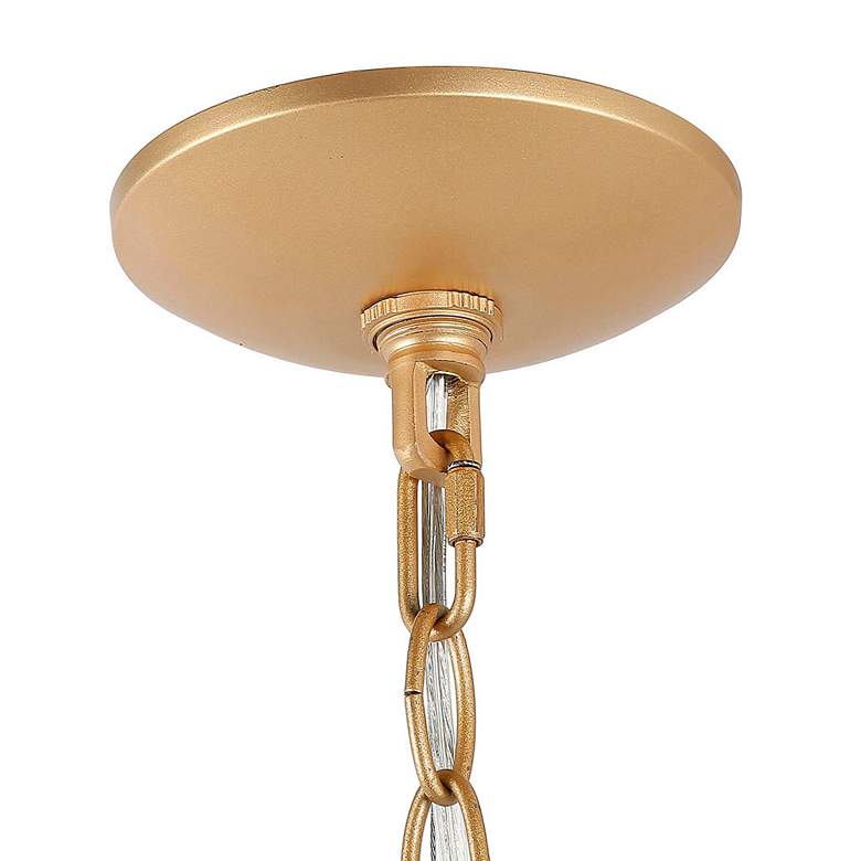 Image 3 Kendall 19 inch Wide Gold 5-Light Chandelier more views