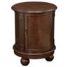 Kendall 19" Wide Espresso Small Round Accent Table