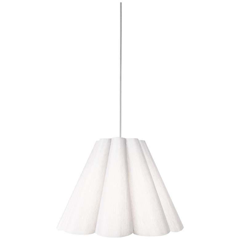 Image 1 Kendra 19" Wide 4 Light Small Polished Chrome Pendant