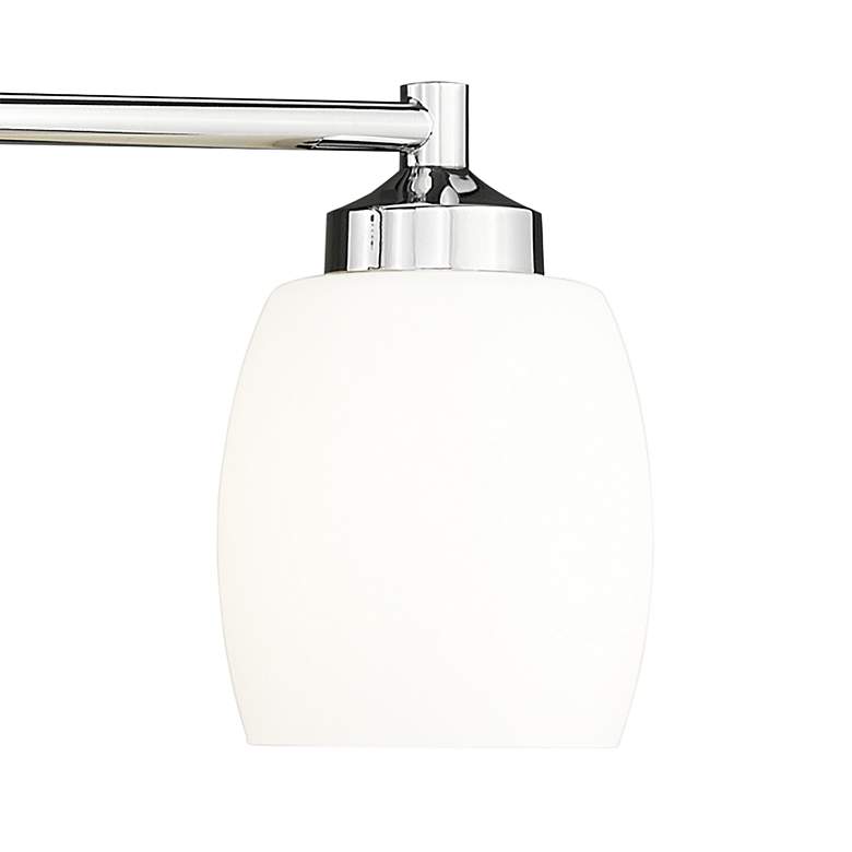 Image 4 Kendrick 39 1/4" Wide Chrome 5-Light Vanity Bath Light more views