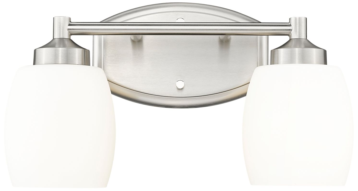 Image 5 Kendrick by Z-Lite Brushed Nickel 14.5 inch 2 Light Vanity more views