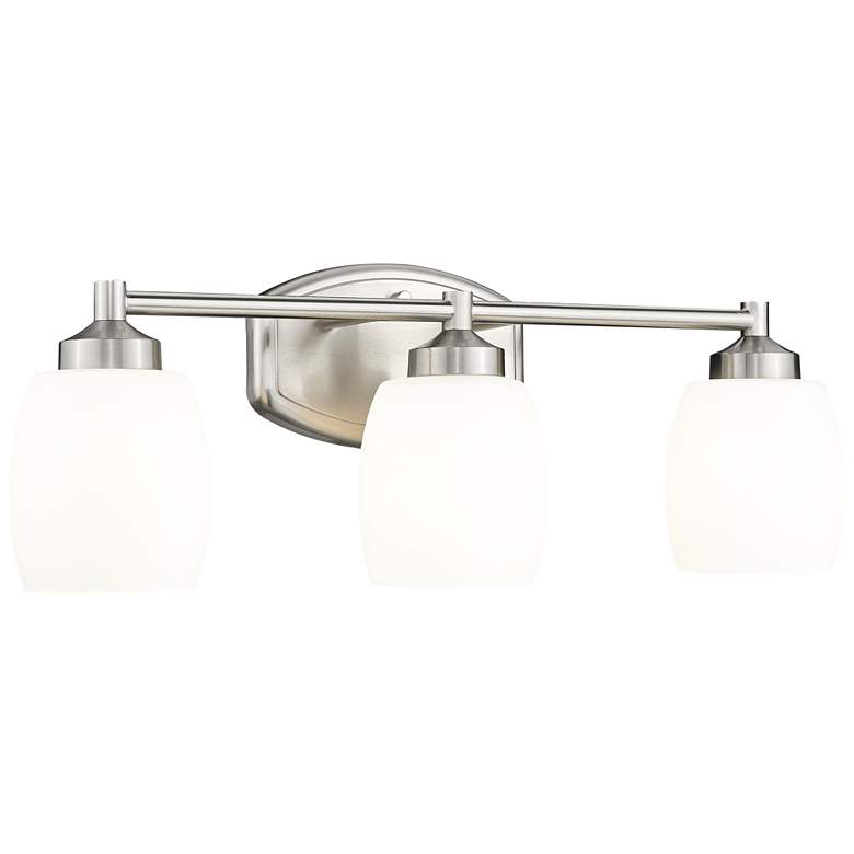 Image 1 Kendrick by Z-Lite Brushed Nickel 23 inch 3 Light Vanity