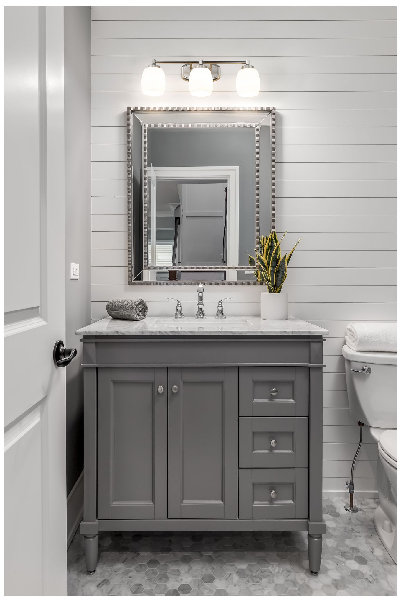Image 2 Kendrick by Z-Lite Brushed Nickel 23 inch 3 Light Vanity more views