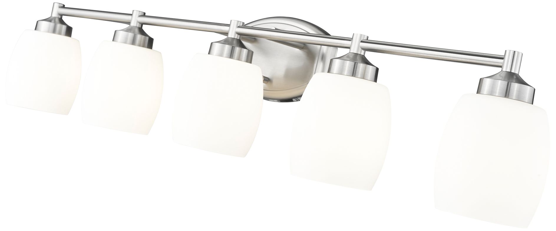 Image 6 Kendrick by Z-Lite Brushed Nickel 39.25 inch 5 Light Vanity more views