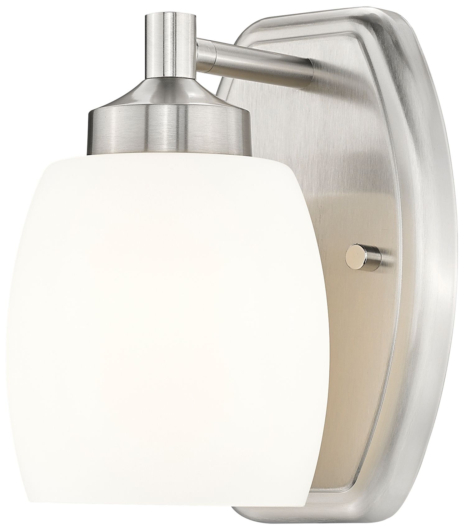 Image 2 Kendrick by Z-Lite Brushed Nickel 4.75 inch 1 Light Wall Sconce more views