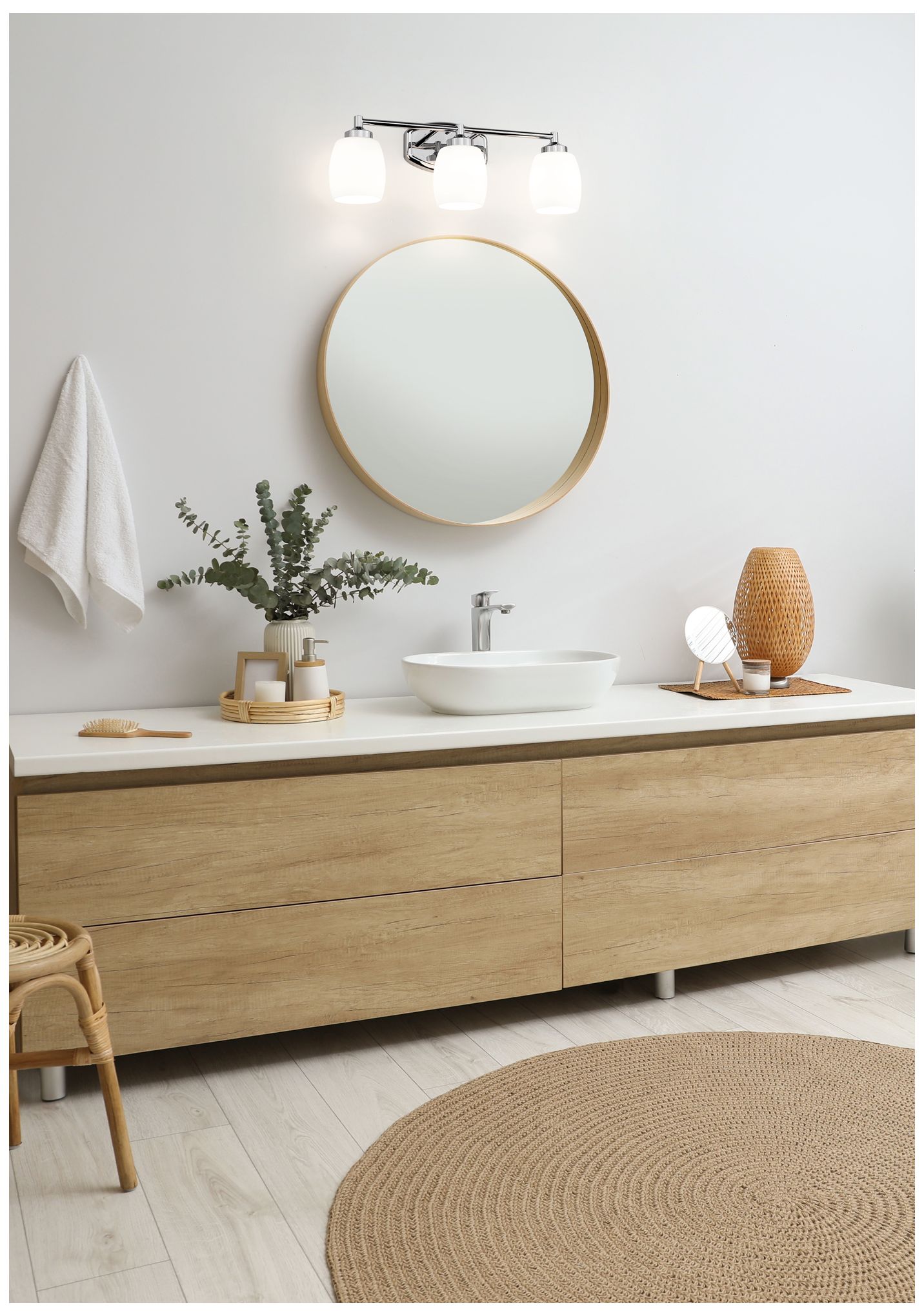 Thumbnail2 of Kendrick by Z-Lite Chrome 23 inch 3 Light Vanity more views