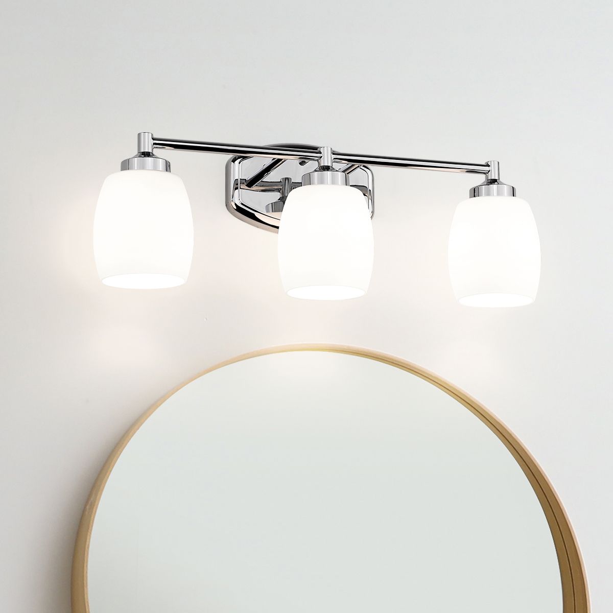 Kendrick by Z-Lite Chrome 23 inch 3 Light Vanity