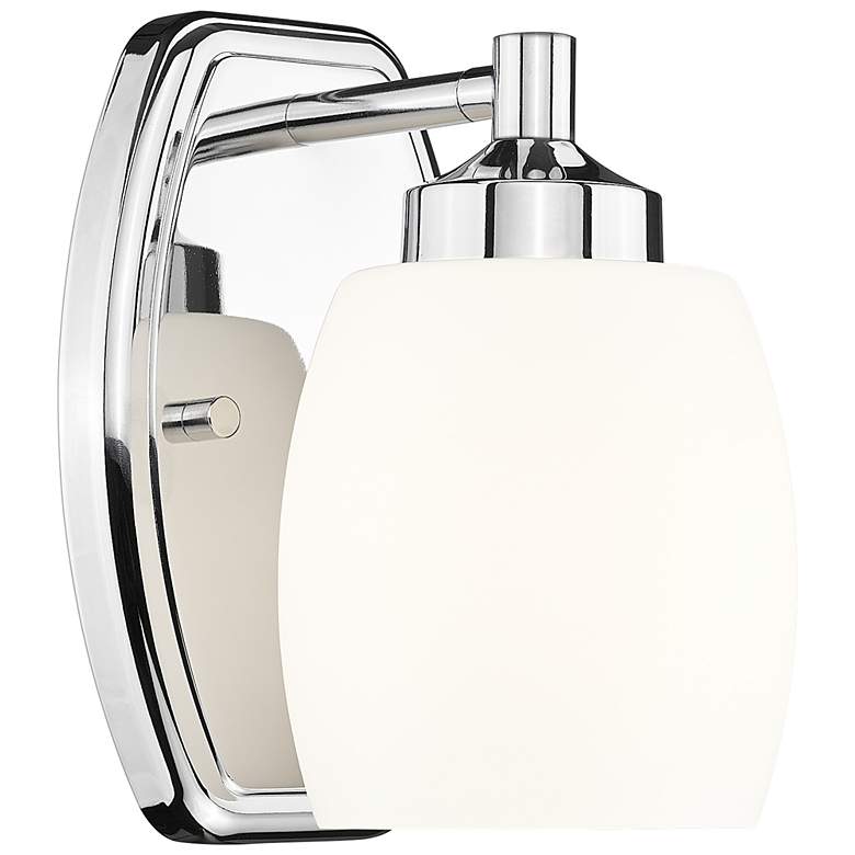 Image 1 Kendrick by Z-Lite Chrome 4.75 inch 1 Light Wall Sconce