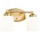 Kendrick by Z-Lite Luxe Gold 14.5 inch 2 Light Vanity