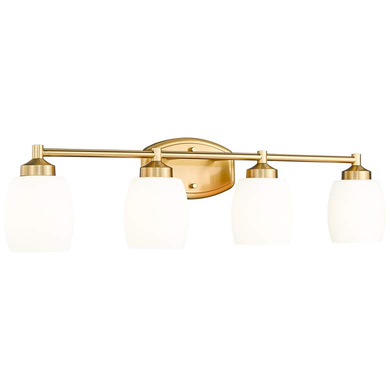 Image 1 Kendrick by Z-Lite Luxe Gold 31.25 inch 4 Light Vanity