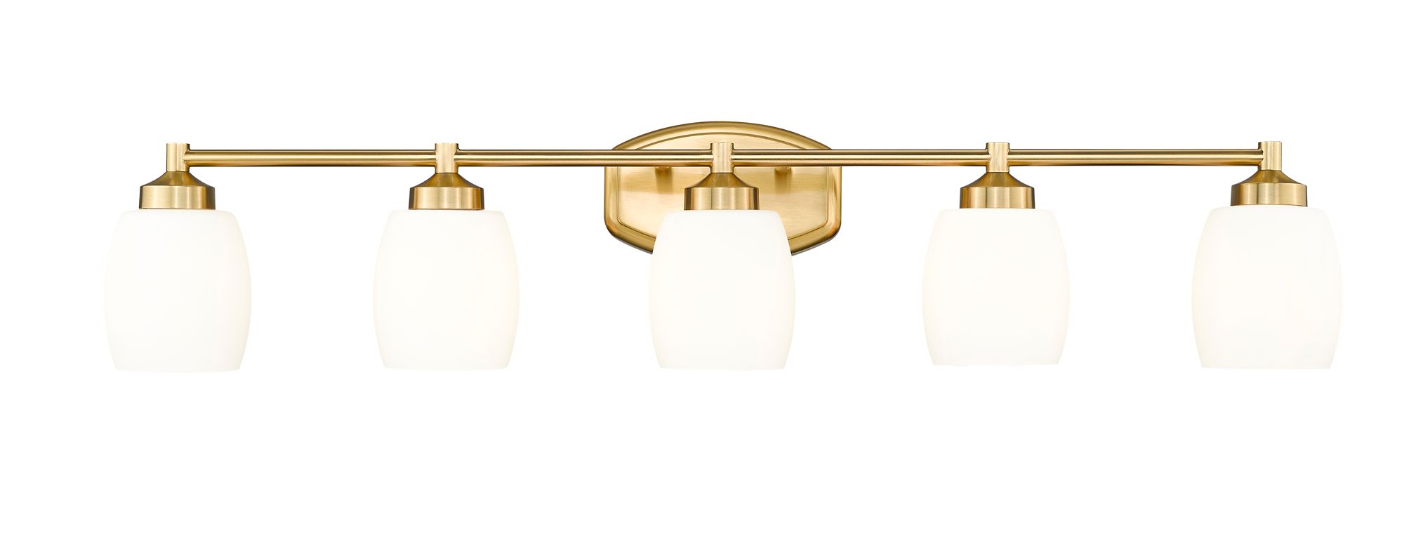 Kendrick by Z-Lite Luxe Gold 39.25 inch 5 Light Vanity