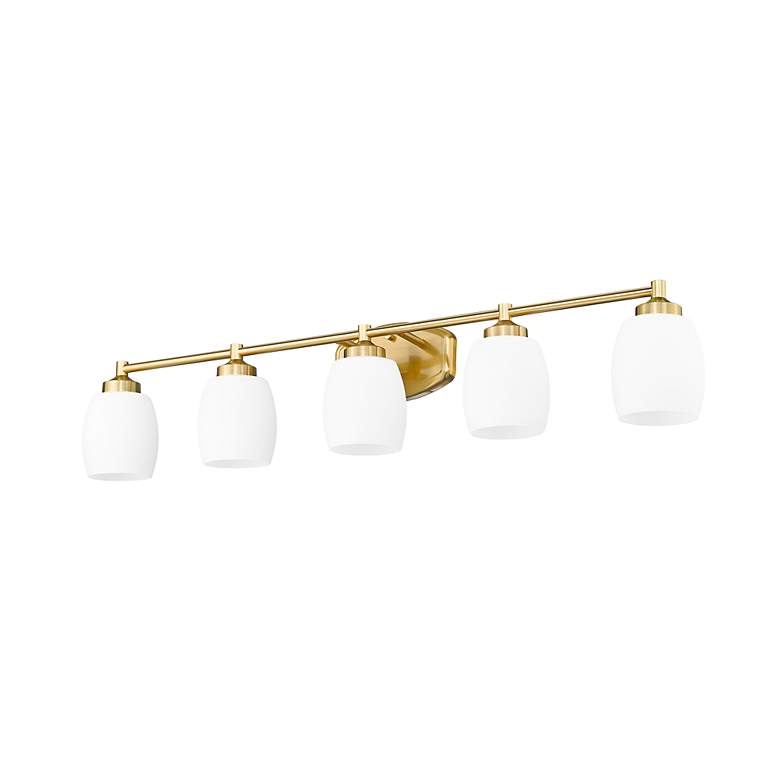 Image 7 Kendrick by Z-Lite Luxe Gold 39.25 inch 5 Light Vanity more views