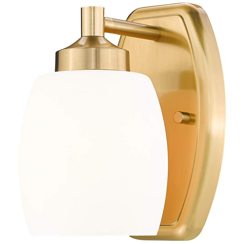 Image 1 Kendrick by Z-Lite Luxe Gold 4.75 inch 1 Light Wall Sconce