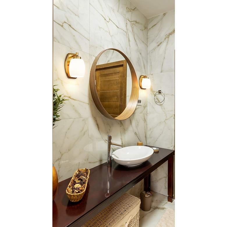 Image 4 Kendrick by Z-Lite Luxe Gold 4.75 inch 1 Light Wall Sconce more views