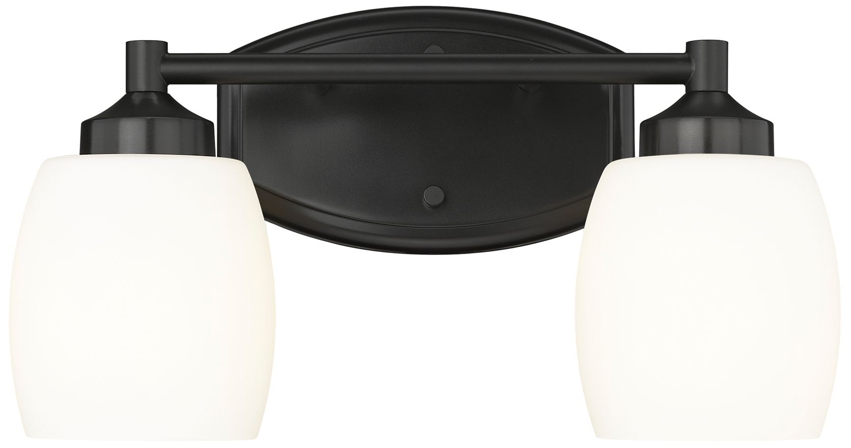Image 3 Kendrick by Z-Lite Matte Black 14.5 inch 2 Light Vanity more views