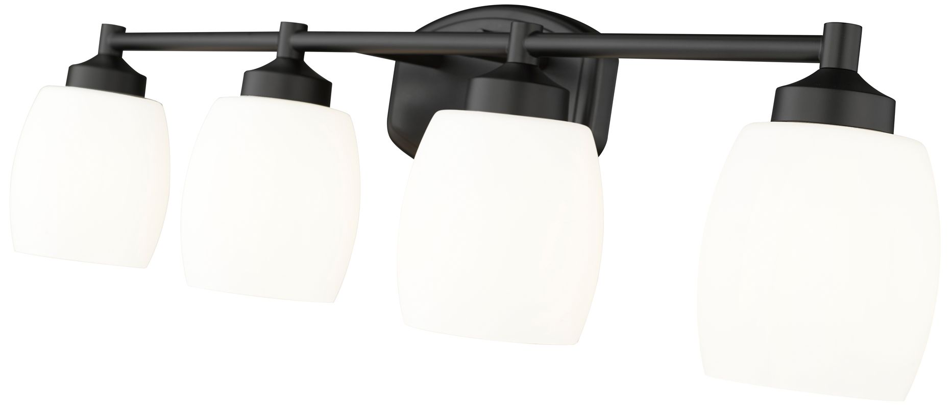 Image 6 Kendrick by Z-Lite Matte Black 31.25 inch 4 Light Vanity more views