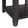 4_Kendyl 16" Wide Espresso Chairside End Table with Power more views
