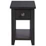 7_Kendyl 16" Wide Espresso Chairside End Table with Power more views