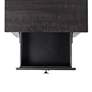 3_Kendyl 24" Wide Espresso 1-Drawer Square End Table more views
