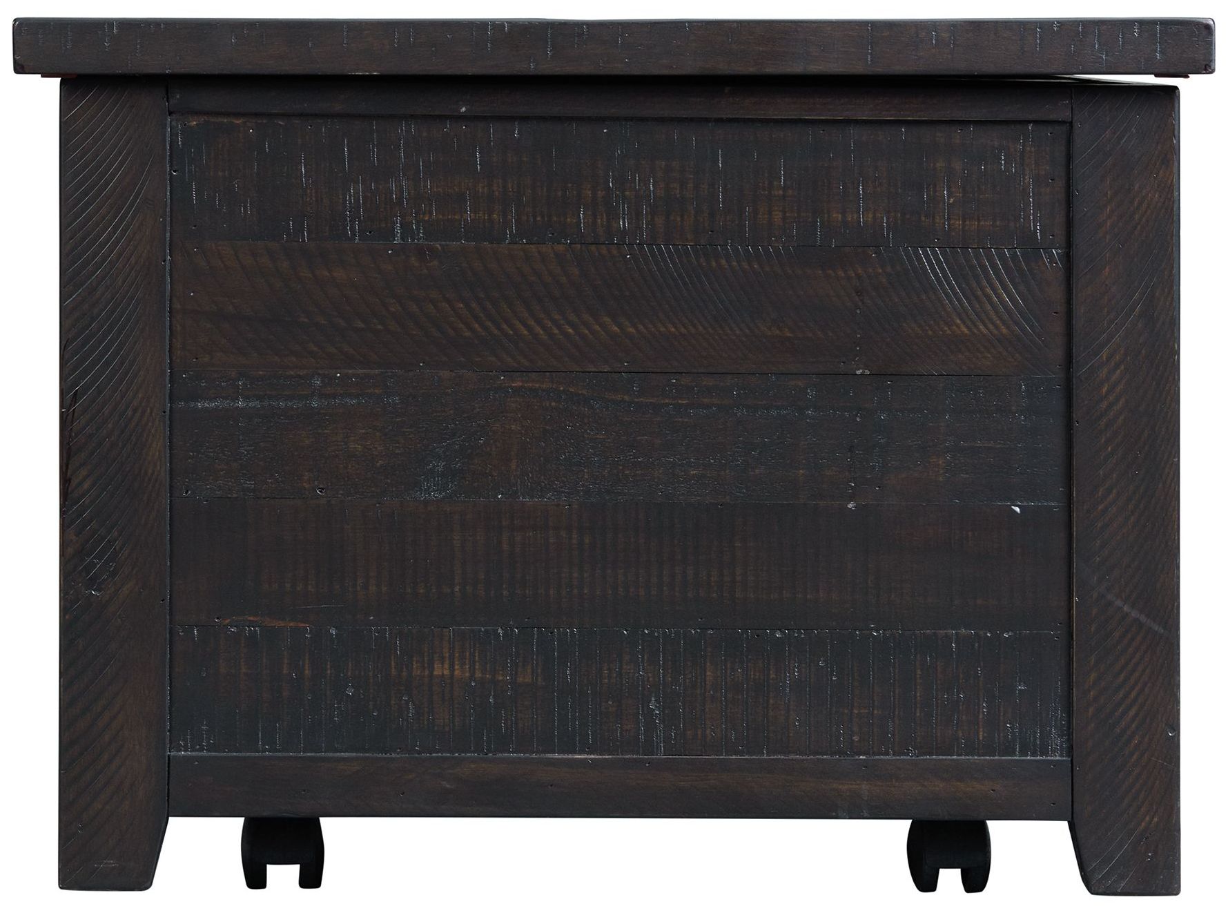 Image 3 Kendyl 48" Wide Espresso Wood 2-Drawer Lift-Top Coffee Table more views