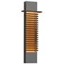 Kengo 30.25" High Textured Gray LED Sconce