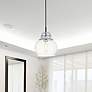 2_Kenna 1 Lt Chrome Pendant With Clear Glass