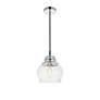 5_Kenna 1 Lt Chrome Pendant With Clear Glass more views