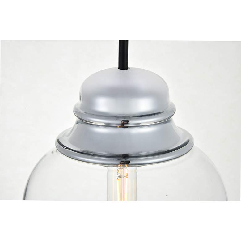 Image 6 Kenna 1 Lt Chrome Pendant With Clear Glass more views