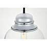 6_Kenna 1 Lt Chrome Pendant With Clear Glass more views