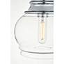 7_Kenna 1 Lt Chrome Pendant With Clear Glass more views