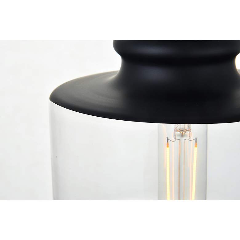Image 7 Kenna 6 3/4" Wide Black Bell Mini Pendant more views