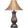 Kennamin Rustic Bronze LED Vase Table Lamp