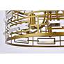 5_Kennedy 18.5" Pendant In Brass more views