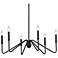 Kennedy 29 3/4" Wide Chandelier in Natural Black