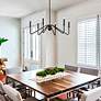 6_Kennedy 29 3/4" Wide Chandelier in Natural Black more views