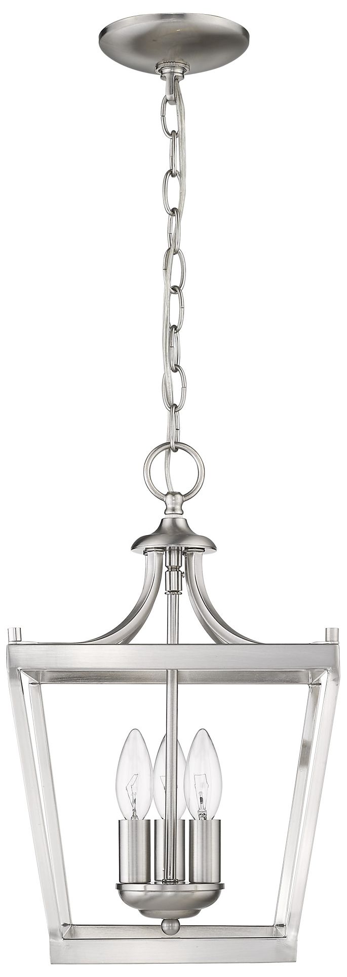 Image 3 Kennedy 3-Light Satin Nickel Pendant more views