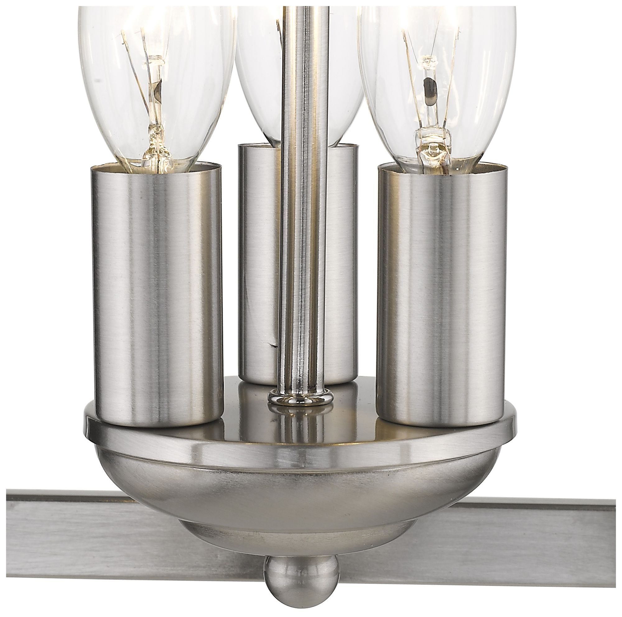 Image 7 Kennedy 3-Light Satin Nickel Pendant more views